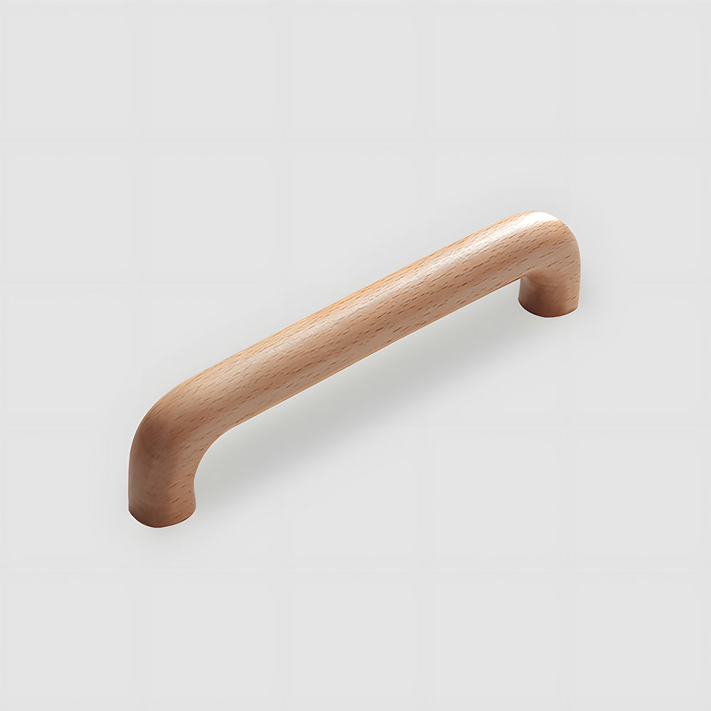 Scandinavian Solid Wood Cabinet Handles
