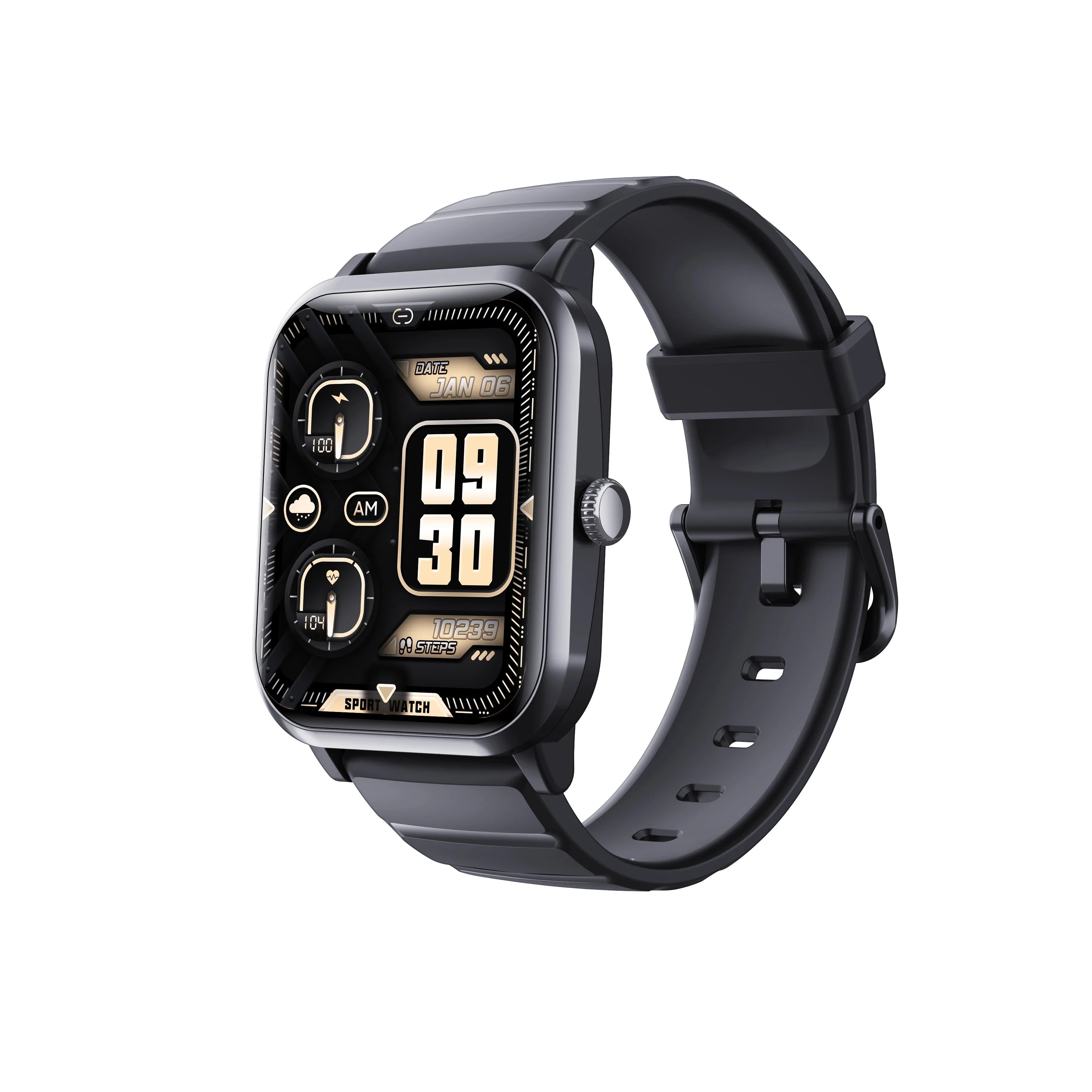 F33 Smart Watch – 1.90-inch HD Display Fitness Tracker with 50 Sports Modes