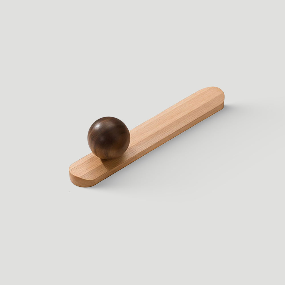 Organic Modern Natural Wood Cabinet Pulls