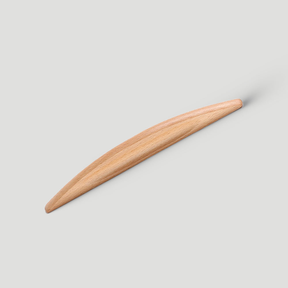 Warm Natural Wood Cabinet and Drawer Pulls
